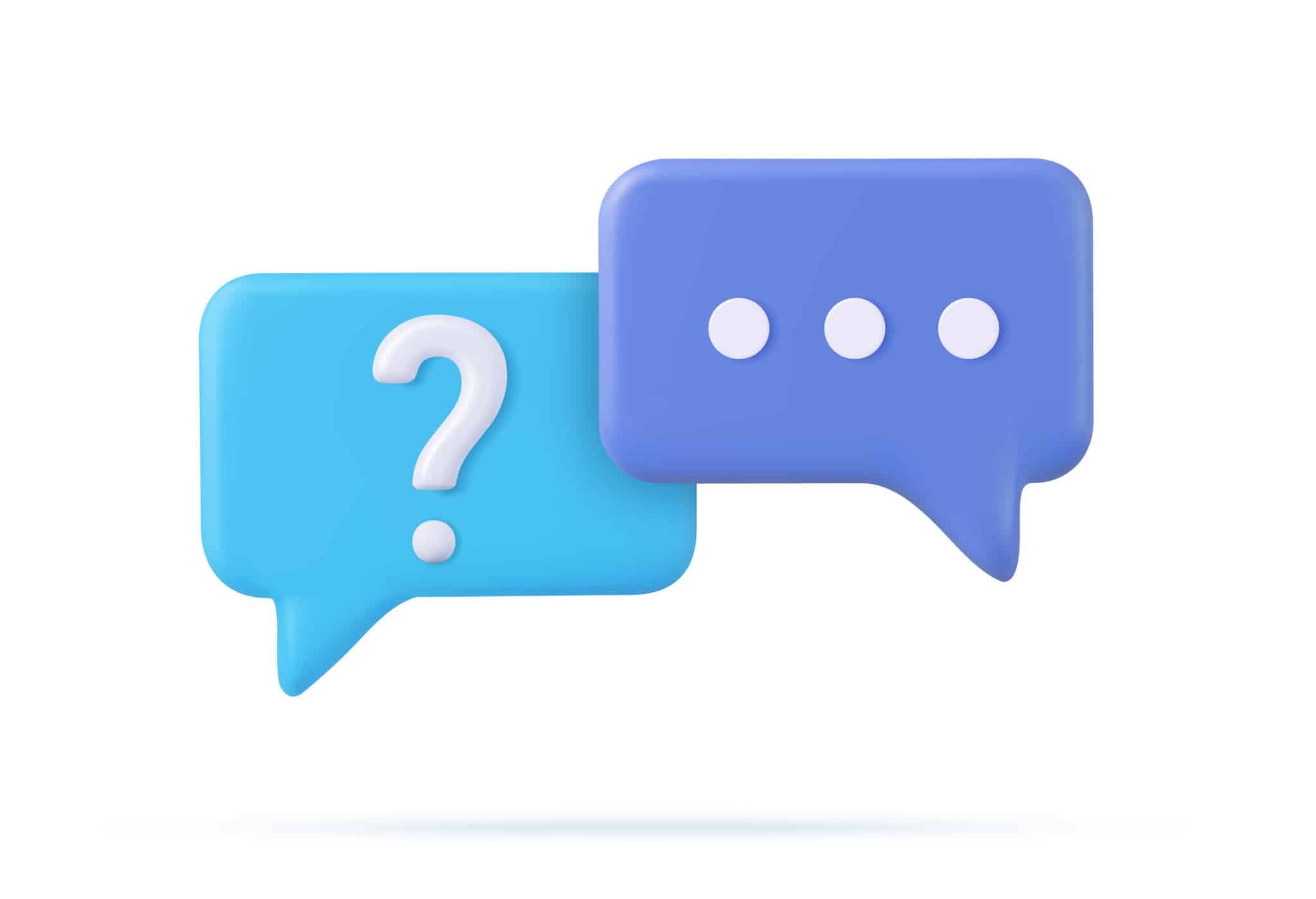 Prevent Sump Pump Failure: Question Mark in Chat Bubble.